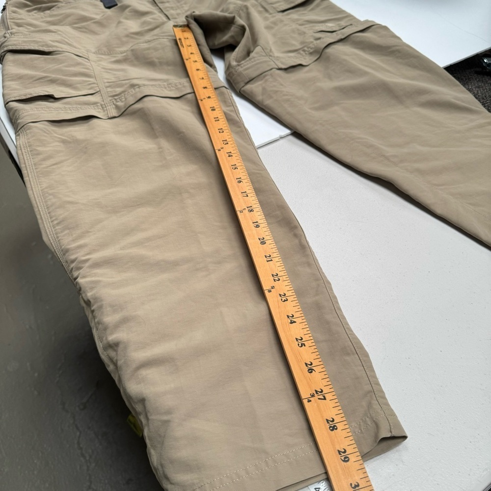 North face khaki convertible hiking pants shorts nylon men's XXL extra large 2x - Picture 15 of 16